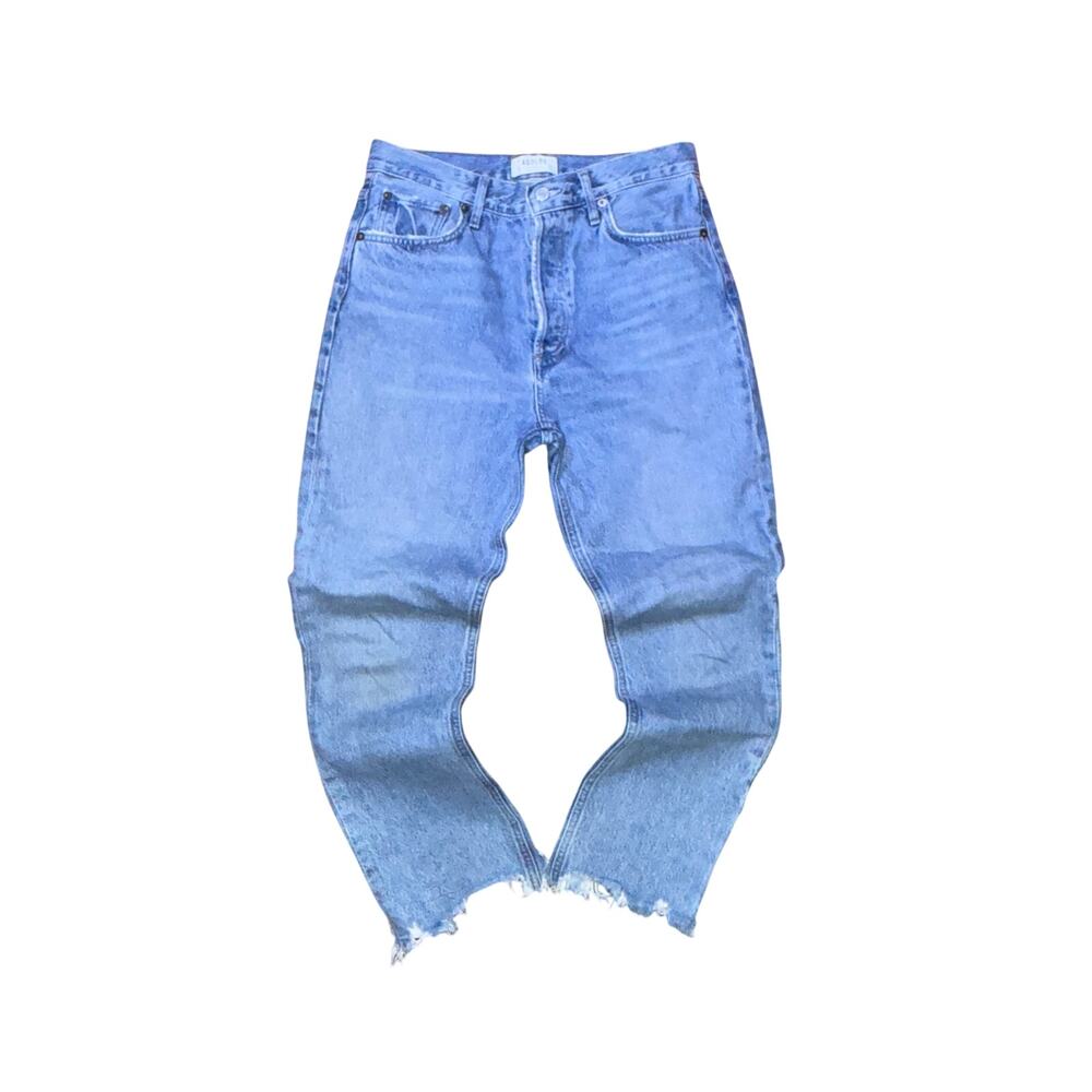 AGOLDE 90s Pinch Waist High Rise Straight Jeans Light Wash‎ 28